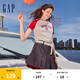 Gap女裝夏季時(shí)尚百搭迷你百褶裙休閑運(yùn)動A字短裙464949 黑色 160/62A(26)亞洲尺碼
