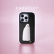 CASETIFY 小鬼 磁吸鏡面手機殼適用iPhone 16 Pro Max 鏡面黑框（Magsafe） iPhone 16 Pro Max