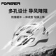 永久騎行頭盔自行車(chē)頭盔公路車(chē)山地車(chē)頭盔男女裝備防撞防磕碰休閑通勤 多孔破風(fēng)版-白色 均碼【適合頭圍57-63cm】