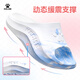 卡爾美（KELME）拖鞋男夏季外穿戶(hù)外健身運動(dòng)拖鞋大爪子3.0沙灘厚底情侶時(shí)尚涼拖 白藍色 45