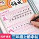 金枝葉三年級上冊字帖2025新版語(yǔ)文同步練字帖小學(xué)生字帖練字專(zhuān)用每日一練筆畫(huà)筆順描紅練字本兒童寫(xiě)字帖