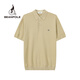 beanpole【新品】濱波 2025春夏男士韓系時(shí)尚休閑短袖針織polo衫 米色 XL 185/100A