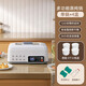 颯望德國電燉盅陶瓷隔水燉鍋家用電蒸鍋陶瓷2025全自動隔水燉鍋大容量多功能三層蒸煮燉鍋蒸煮一體 智能蒸燉鍋+四個燉盅 1L