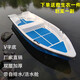 雙層玻璃鋼快艇漁船釣魚船公園小船觀光船打撈船救援沖鋒舟測量船 4.2米帶自排水/活水倉