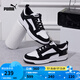 彪馬（PUMA）男女同款經(jīng)典休閑透氣復古百搭潮流板鞋 REBOUND 370539 黑色-白-01 42