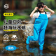 臻佑（Grsaed）趕海連體褲兒童下水褲捉魚(yú)水衣玩水涉水服水褲水鞋一體玩沙水褲藍