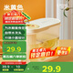 炊大皇冷水壺大容量夏日解暑冰箱儲(chǔ)存帶龍頭冷水壺 黃色 3.9L