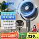 飛利浦（PHILIPS）空氣循環(huán)扇電風(fēng)扇落地扇家用直流變頻3D自動搖頭風(fēng)大輕音柔風(fēng)臺扇智能遙控小風(fēng)扇ACR3242CFD