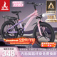 鳳凰山地自行車(chē)男女變速山地車(chē)碟剎青少年兒童自行車(chē)學(xué)生單車(chē) 星際 粉紫【單速+輻條輪】 20寸【適合125-160cm】