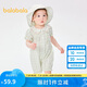巴拉巴拉寶寶包屁衣女童爬服夏裝精致清新萌200224120009
