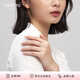 AJIDOU春日上新阿吉豆戒指雙環(huán)女神甜美鑲鉆可微調(diào)開口戒指指生日禮物女 玫瑰金