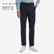 TOMMY HILFIGER秋冬男裝經(jīng)典簡(jiǎn)約商務(wù)都市紳士通勤微彈直筒西褲長(cháng)褲休閑褲 深藏青CJM -直筒版-正常拍 35 (2.8尺)