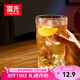 富光冰川杯玻璃杯子水杯女夏季家用飲料咖啡杯啤酒杯涼水杯
