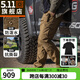 5.11（TACTICAL SERIES ）城市輕戶外戰(zhàn)術褲格子布防潑水511長褲時刻待命ABR工裝褲74512 袋鼠棕（直筒型） 30-30腰圍2尺3-2尺4褲長約103CM