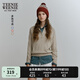 Teenie Weenie小熊女裝冬季彩色點(diǎn)子紗慵懶風(fēng)通勤休閑毛衣毛針織衫 卡其色 S 160