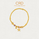 CRD克徠帝黃金手鏈夢(mèng)幻碎冰冰海星足金999手串5G工藝送女友節日禮物 [16.25cm] 海星足金手鏈 HN00481 10.5g