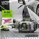 綠田（LUTIAN）威龍V10商用清洗機洗車(chē)機洗車(chē)店洗車(chē)房大功率洗車(chē)泵高壓水槍 3kW 手提版-G19涂鴉槍+15米鋼鞭玫紅管