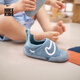耐克（NIKE）官方男女童SWOOSH 1嬰童易穿脫運動鞋魔術貼學步鞋F(xiàn)B3244 403牛仔寶藍/白/煙灰藍/蔚藍 22