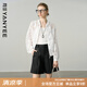 顏域白色防曬開(kāi)衫女夏裝2025新款薄款鏤空勾花透氣防曬外搭上衣女 白色 L
