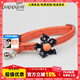 puppytie貓咪貓項圈鈴鐺新年可愛(ài)日系頸圈脖圈飾品寵物用品英短 熱帶橙 均碼