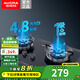 澳柯瑪（AUCMA）燃?xì)庠?天然氣 煤氣灶 液化氣灶 5.2KW大火力九頭猛火爆炒雙灶  一級(jí)能效 補(bǔ)貼20% JZY-3D309B（液化氣）