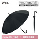 Wpc.雙人雨傘長柄傘男士女士日本彎柄16骨加大加固抗風(fēng)高端商務(wù)雨具