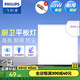 飛利浦（PHILIPS）LED集成吊頂燈平板燈廚房燈衛(wèi)生間浴室燈面板燈廚衛(wèi)鋁扣板燈具 【基礎(chǔ)防護(hù)鋁材】18w白光300x300