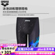 阿瑞娜arena及膝游泳褲速干抗氯防尷尬訓(xùn)練專業(yè)高彈AS5SWZ20M 黑色  XL