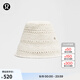 lululemon丨Cotton Crochet 女士棉混紡鉤針編織漁夫帽 LW9FOCS 淺象牙白 S/M