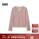 森馬（Semir）森馬毛衣女短款假兩件含羊毛針織衫24冬新款保暖內(nèi)搭109724107015