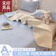 無(wú)印良品全棉夾棉床單單件100%純棉床蓋夏季可裸睡學(xué)生宿舍單人被單床罩 賓利藍【A類(lèi)精梳純棉夾棉填充】 120x200cm【床單單件】