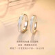 炙真銀樓S999純銀對(duì)戒輕奢小眾設(shè)計(jì)情侶戒指一對(duì)款開(kāi)口結(jié)婚戒紀(jì)念生日禮物 【星河】情侶對(duì)戒