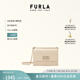 芙拉（FURLA）1927純色迷你牛皮女士簡約時髦單肩包斜挎包鏈條包 裸色 MINI