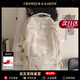 CHANEELR & KARITH官網(wǎng)雙肩包女新款時(shí)尚背包女初高中大學(xué)生書(shū)包大容量休閑旅行背包 米白色 高級(jí)感ck風(fēng)送女朋友實(shí)用高檔