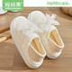 媽媽果月子鞋春秋產(chǎn)婦夏季薄款包跟孕婦月子拖鞋厚底透氣產(chǎn)后防滑45月份 仙氣蝴蝶結_杏色【夏季透氣】 38-39