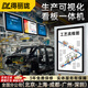 得麗瓏工控一體機嵌入式工業(yè)電腦觸摸屏顯示器防塵安卓系統(tǒng)產線工位機生產車間mes智能自動化可視化觸控 21.5英寸（桌面/壁掛/嵌入式可選） 酷睿6代i5/8G/128G/Wifi