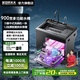 美玨好太太家用廚房集成水槽洗碗機一體消毒柜一體機超聲波水槽果蔬清洗智能多功能 【900單槽頂配款】超聲波水槽+飛雨瀑布