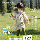 幼歌（YOUGE） 女童舒適森系連衣裙2023嬰幼兒可愛(ài)元氣娃娃領(lǐng)裙子 森林花園 90 cm