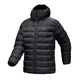 始祖鳥(niǎo)（ARC'TERYX）Thorium hoody 750蓬男款外套 夾克保暖連帽羽絨服 男裝上衣  Black M (建議70-85kg)