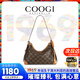 COOGI女包輕奢品牌包包女款2025年斜挎Hobo包情人節(jié)生日禮物送女友老婆 咖啡色COFFEE