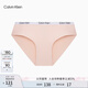 Calvin Klein內衣【焦點引力帶】女士ck提花防夾臀半包臀三角內褲女QF6867AD LN4-牡丹粉 1條 M