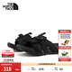 北面（The North Face）拖鞋涼鞋女戶(hù)外輕便舒適運動(dòng)休閑百搭春夏上新|8ADS KX7/黑色 6 37