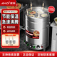 夏新煮面爐商用煮面桶鹵肉桶電熱燃氣可選湯桶煮面機蒸煮桶蒸煮鍋連鎖餐飲麻辣燙粥粉面定時(shí)定溫大功率 60型170升電熱平底12KW