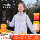 安踏兒童小軟殼女童沖鋒外套秋2025防水戶(hù)外運動(dòng)上衣A62535601