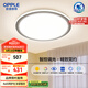 歐普（OPPLE）48瓦吸頂燈客廳燈全光譜智控調(diào)光LED照明燈具16㎡包安裝 宸風(fēng)4 