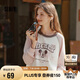 森馬（Semir）迪士尼米奇家族合作系列長(zhǎng)袖T恤女2025oversize春裝109125101012