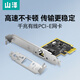 山澤PCI-E轉(zhuǎn)2.5G內(nèi)置有線網(wǎng)卡千兆臺式電腦主機服務器 自適應以太網(wǎng)卡 千兆網(wǎng)口擴展卡 PCI-E轉(zhuǎn)干兆網(wǎng)卡