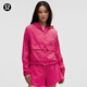 lululemon丨Hood Lite 女士連帽外套 LW4CJRS 樹(shù)莓醬粉 S