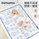 DOMIAMIA隔尿墊嬰兒可水洗新生兒寶寶秋冬護理墊幼兒園床墊加大尺寸姨媽墊 庫諾星愿（隔尿不反滲-A類(lèi)純棉） 60×90cm