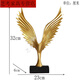 現代簡(jiǎn)約客廳電視柜裝飾品擺件樣板房軟裝玄關(guān)書(shū)房辦公室開(kāi)業(yè)禮品 老鷹大鵬展翅-(金色8826)